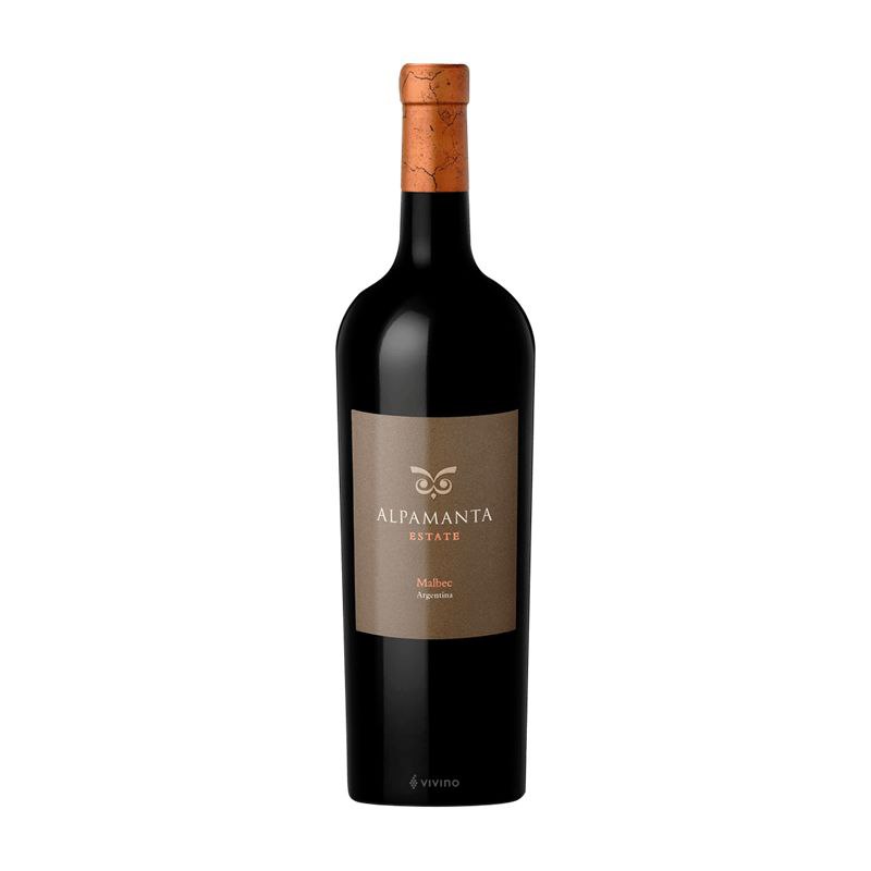 Вино Alpamanta Estate Malbec 2012 сухе червоне 14% 0.75 л